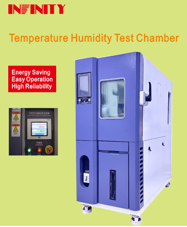 Materials Constant Temperature Humidity Test Chamber with Air-Cooled Condenser System