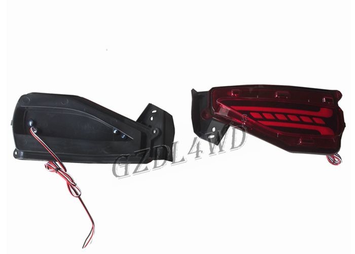 4x4 Dark Red Rear Bumper Fog Lamp / Brake Light On Car For Fortuner 2016