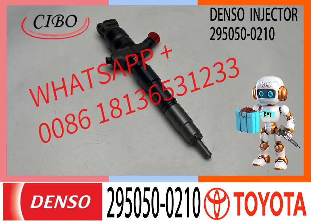 Common Rail Fuel Injector 23670-30410 295050-0470 295050-0210 23670-0L100 23670-39455 23670-39355 For To-yota 1KD-FTV