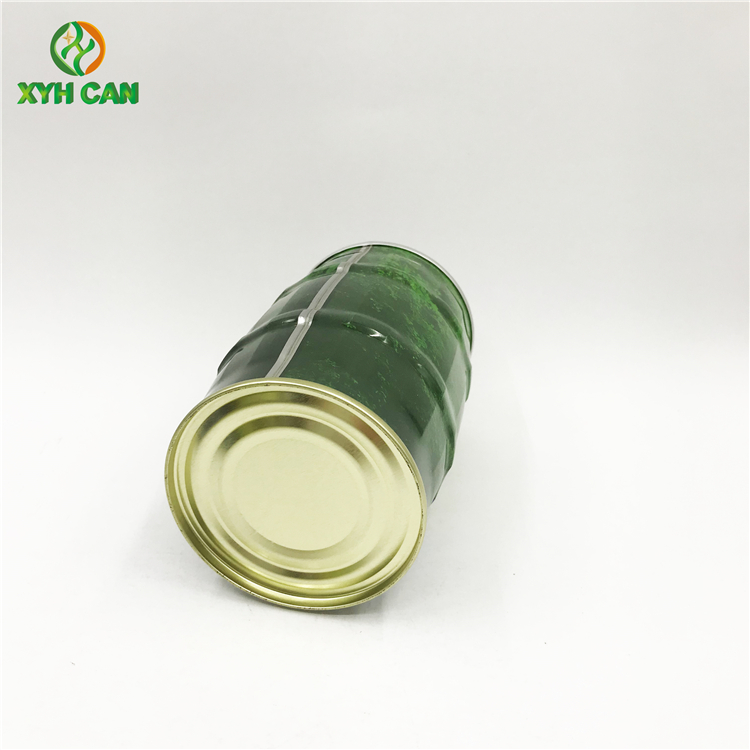 Alcohol Tin Cans CMYK Glossy Lamination Empty Tin Containers For Food Wine Packaging