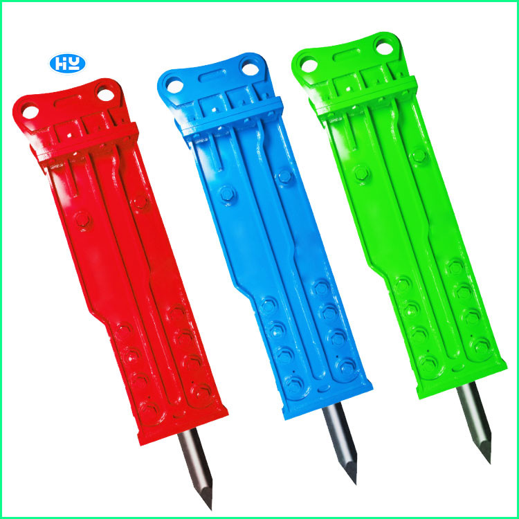 53mm Chisel Mini Digger Concrete Breaker Hydraulic Hammer 2-4 Tons Excavator
