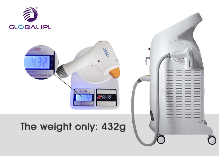 Painless Diode Laser Hair Removal Machine 5 - 400ms Pulse Width Long Lifetime