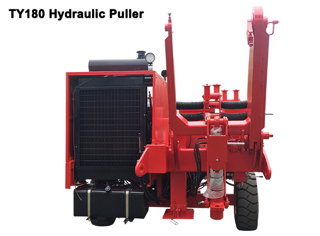 TY1802.5 Km/H Hydraulic Cable Puller For Transmission Line Construction
