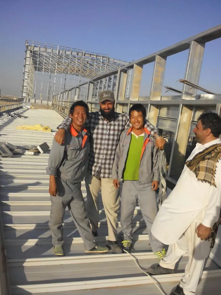 Anti-Corrosion Chemical Industry Steel Structure Warehouse