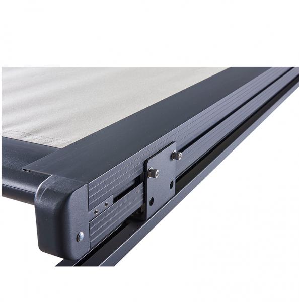 Polyester Retractable Roof Awning Remote Control Aluminum Retractable Awning Conservatory