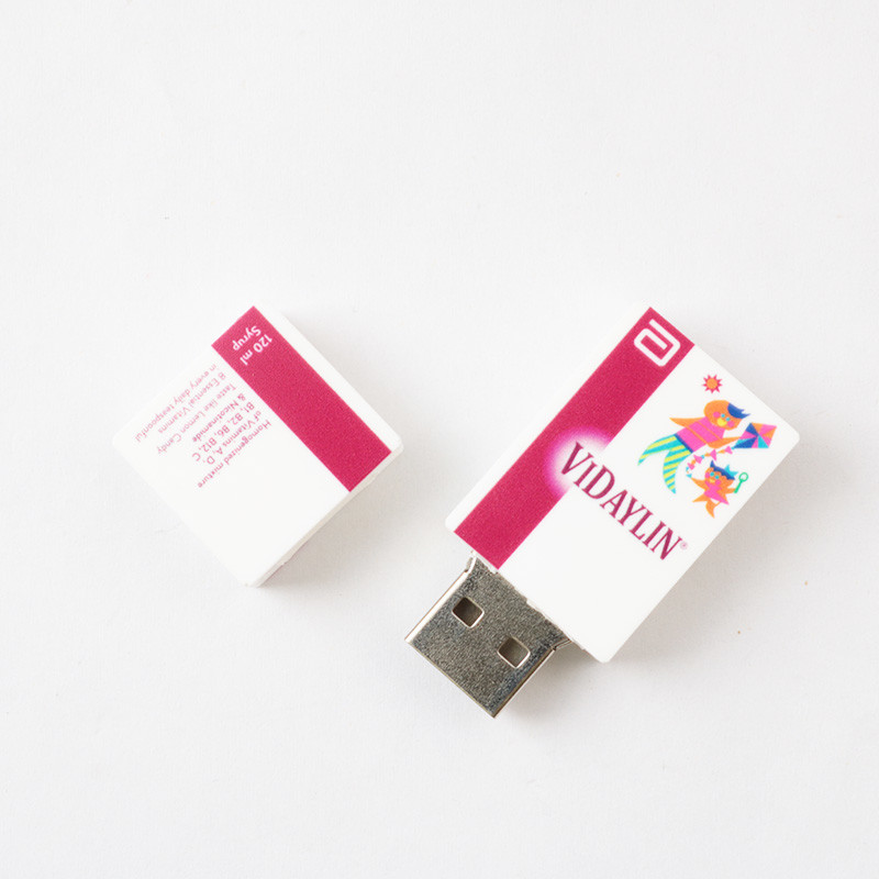 Print Logo PVC Material Custom USB Flash Drives 2.0 And 3.0 With High Capacity