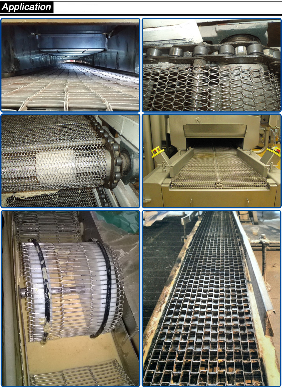 Ss304 Ss316 Ptfe Conveyor Spiral Mesh Belt For Cleaning