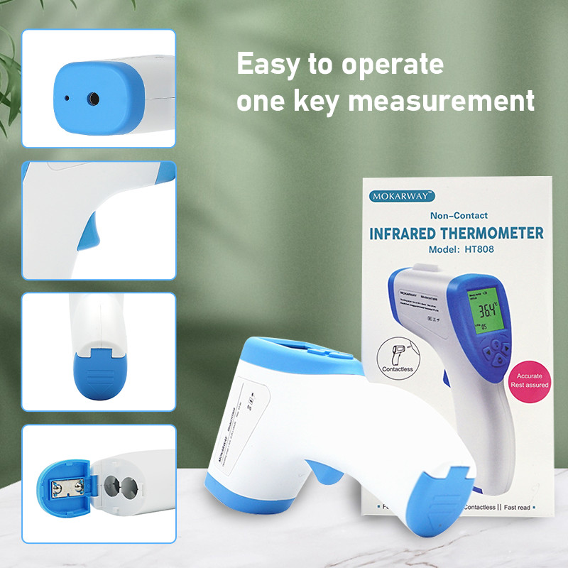 5cm To 15cm LCD Non Contact Digital Thermometer 0.5s Fast Measurement