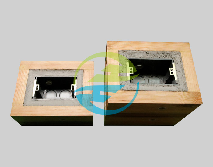 IEC60669 Test Equipment Wooden Temperature Rise Test Concealed Box Flush Mounting Box Household Socket
