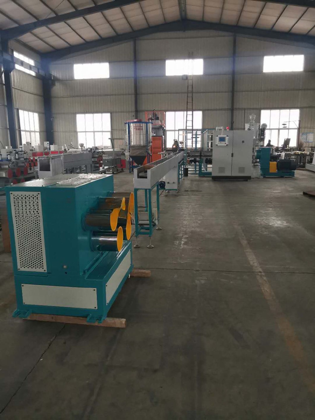 Fibre Reinforced Geo Strap Band Production Line Geostrap Making Machine