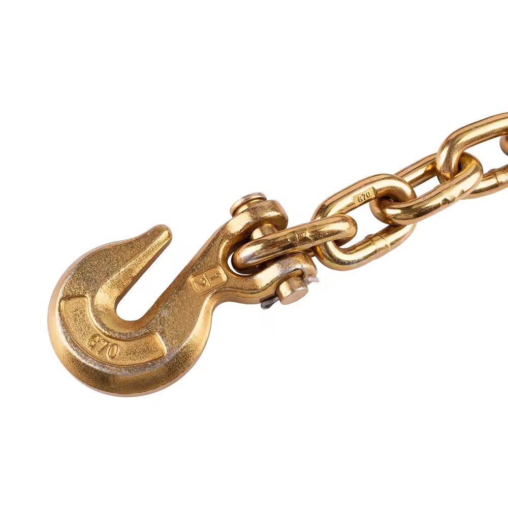 Standard G70 1/2''x 20' Steel Lifting Chain 48kN Test Load for Load Securing Needs