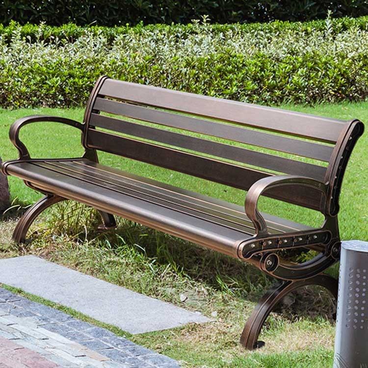 Antique Cast Aluminium Bench Seat Oem Aluminium Outdoor Bench Seat