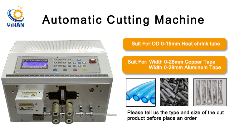 Precision Cutting Machine for Popular YH-C10 Heat Shrinkable and PVC Silicone Tubes