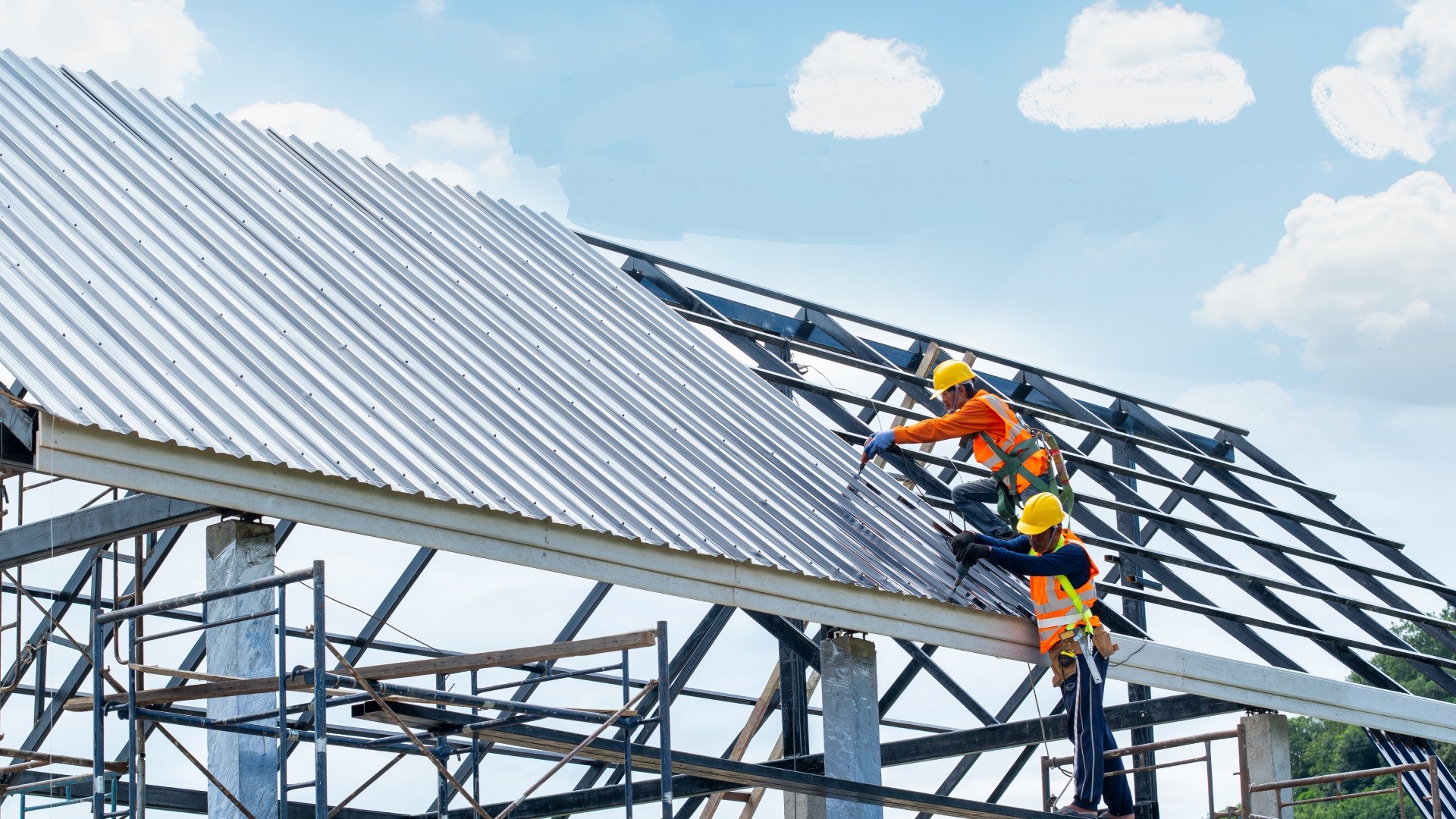 S350GD AZ150 Golden AFP Galvalume Steel GL 55% Aluzinc Steel Roof Panels Stone Coated Tiles Villa Roof ASTM A792M S350GD