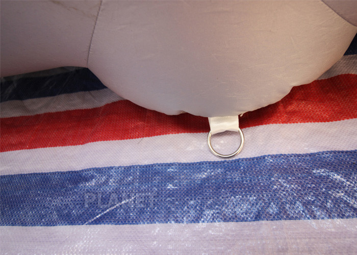 Automobile Oxford Cloth Silver Inflatable Spray Booth With Removable Flooring