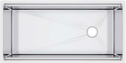 50 X 20 Inches Luxury Stainless Steel Sinks With Brushed Surface Treatment