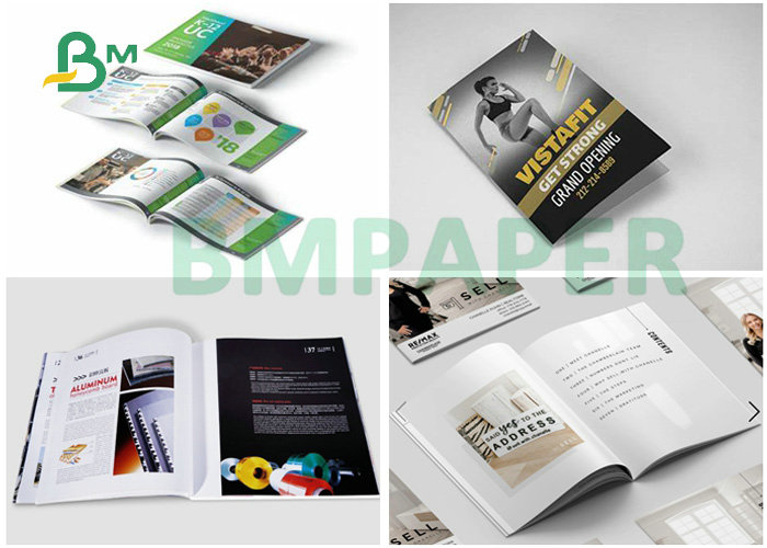 Offset Printing 25x38inch 80lb 100lb Smooth Finish Gloss Text Paper 