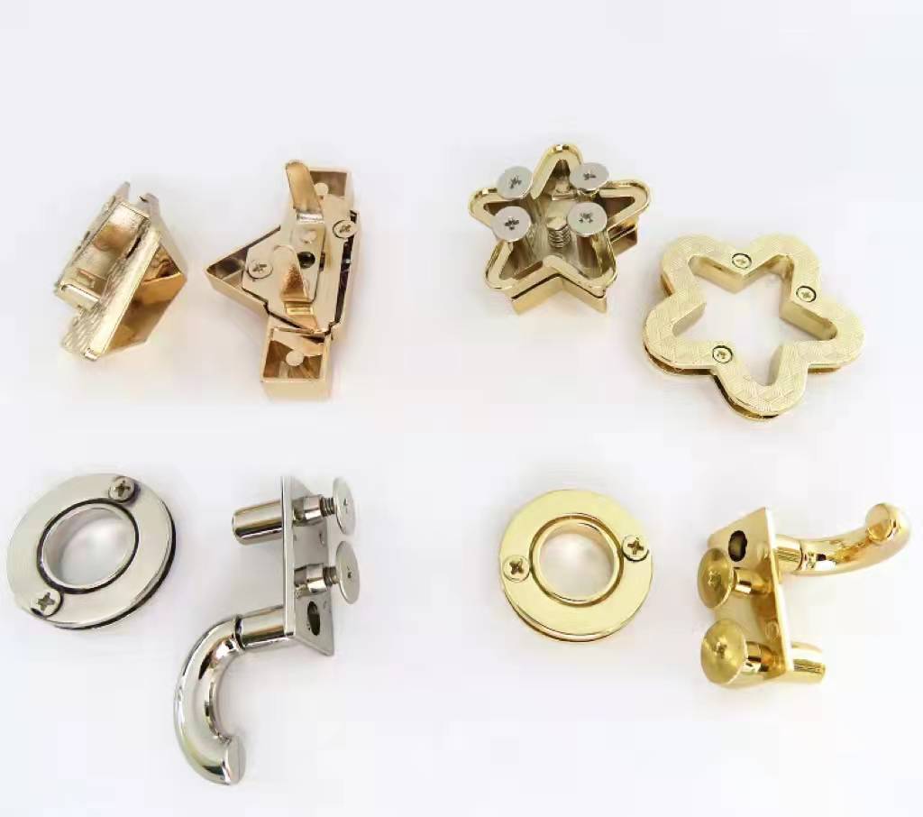 ISO9001 Gold Swivel Clasps Lanyard Snap Hook Antiwear For Crafting