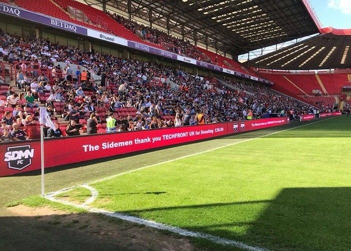 P6.67 P8 P10 Digital Advertising Billboard Sports Stadium High Protection