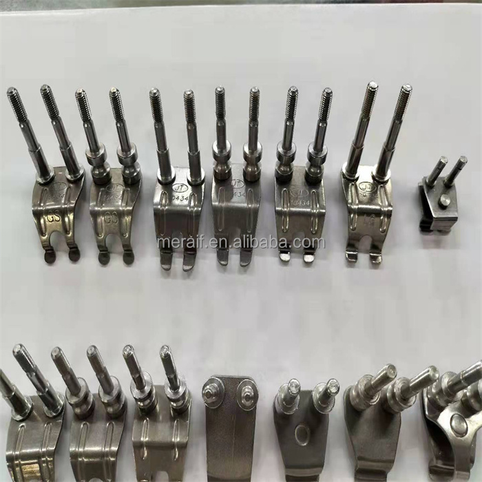 Titanium Wave Soldering Finger L or V type Titanium Finger for smt