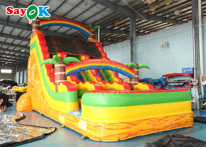 Inflatable Jumping Bouncer PVC Tarpaulin Inflatable Water Slides Commercial Kids Pool Waterslide