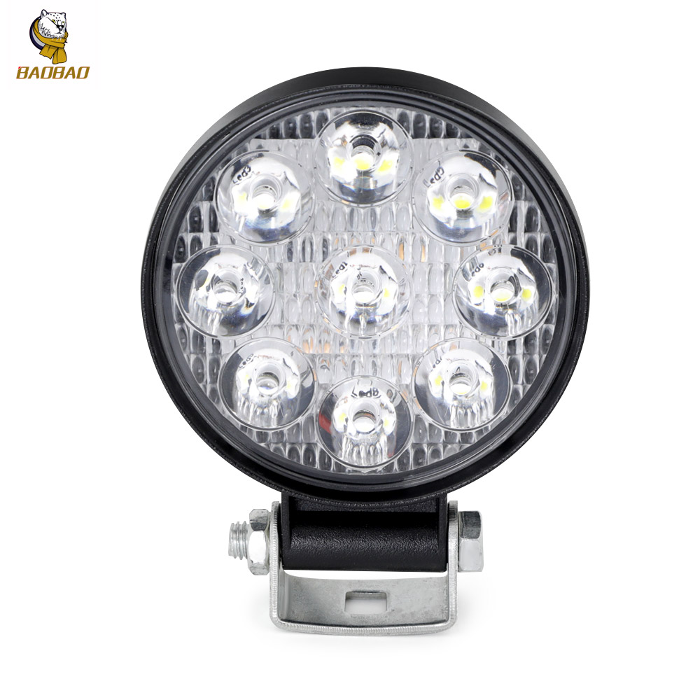 9 Bead Mini Lamp White 12V Available Motorcycle Projector Fog Light