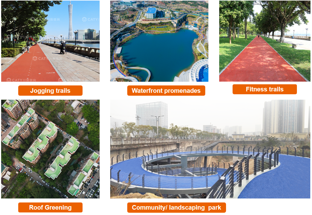 IAAF Certified Prefabricated Running Track Rubber Jogging Track EPDM Particles