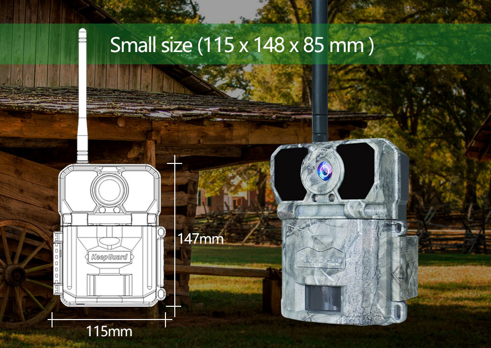 20MP Night Vision Hunting Cameras SMTP MMS SMS IP67 Wildlife Trail Hunting Camera