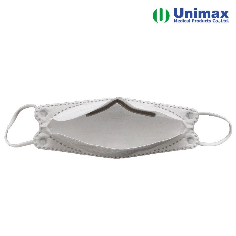 Disposable Dust Respirators Fish Shape Type EN149 FFP2 Melt Blown