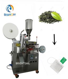 China 5ml Herbal Tea Bag Auto Packaging And Labeling Machine Volumetric Method on sale
