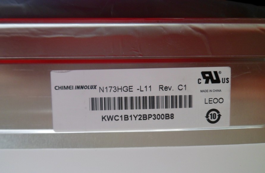 N173HGE-L11 CHIMEI Innolux 17.3" 1920(RGB)×1080 300 cd/m² INDUSTRIAL LCD DISPLAY