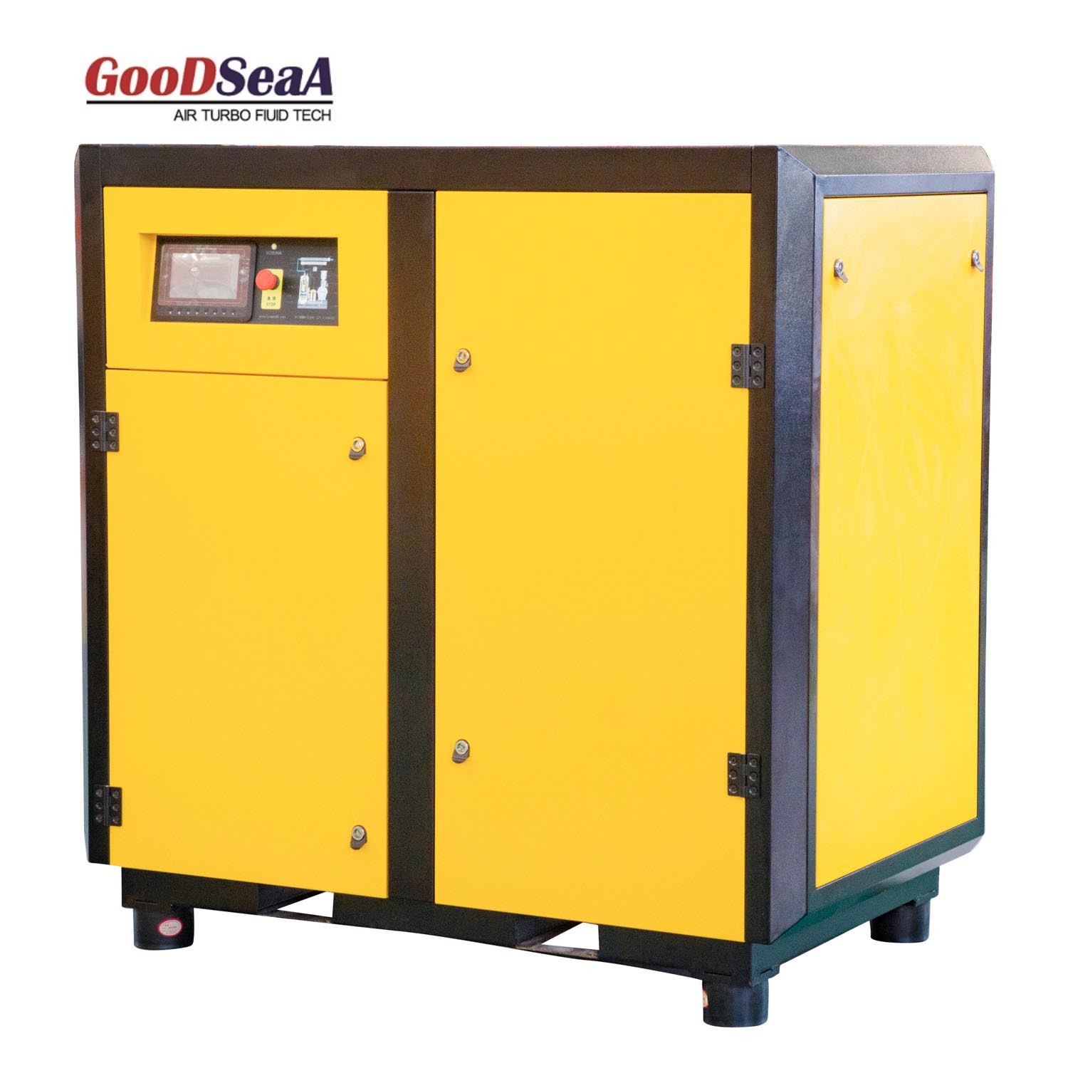37KW 10Bar Permanent Magnet VFD Air Compressor Air Cooling