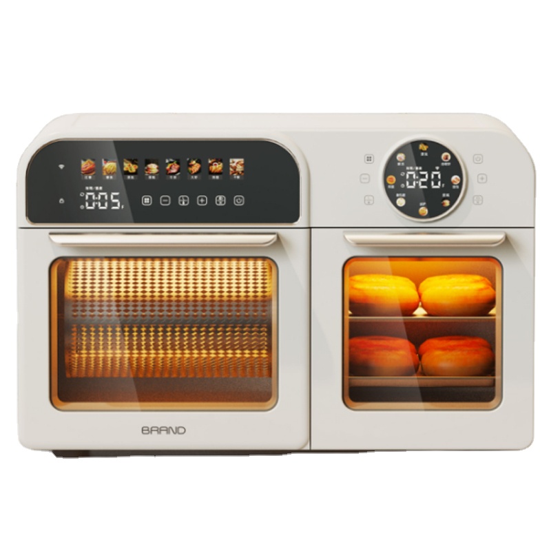 15L Electric Air Fryers With Rotisserie For Family 10 In 1 Stainless Steel Air Fryer Toaster Oven Grill
