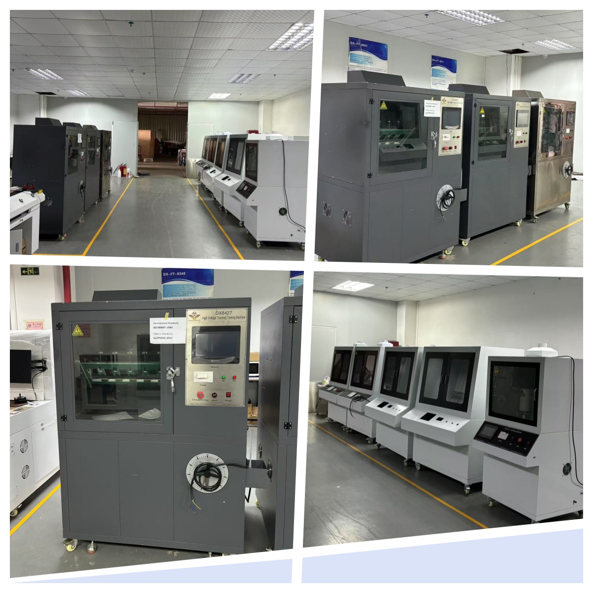 High Voltage Leakage Trace Testing Machine Stainless Steel Electrode Material