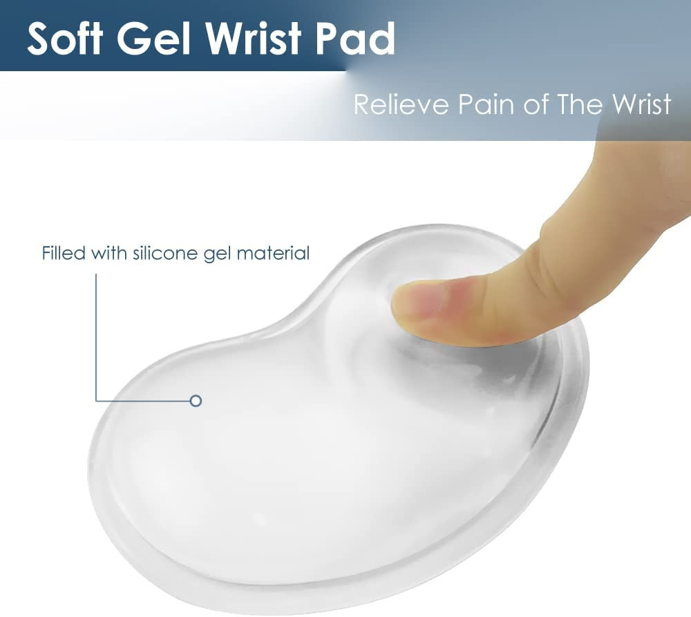 FDA Ergonomic Electronics Silicone Case Gel Wrist Rest Tasteless