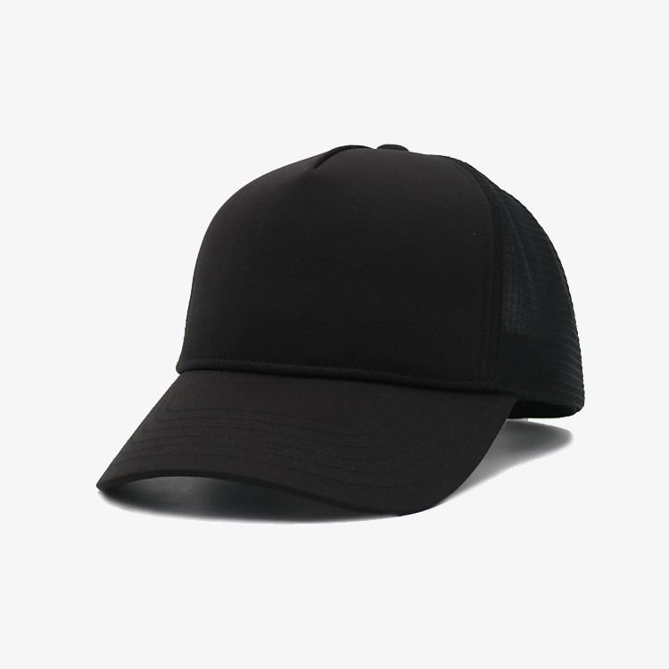 Trucker Cap With Custom Logo 5 Panel Travel Sports Baseball Caps Mesh Men High Quality Plain Foam Blank Truck