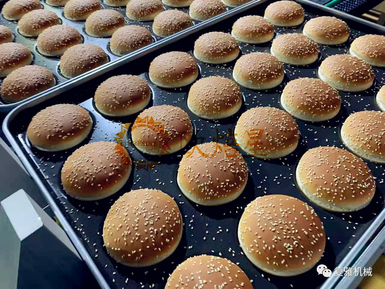 Automatic Bakery Equipments Gas Tunnel Oven For Cake Breads Burger Buns Pizza Production Line