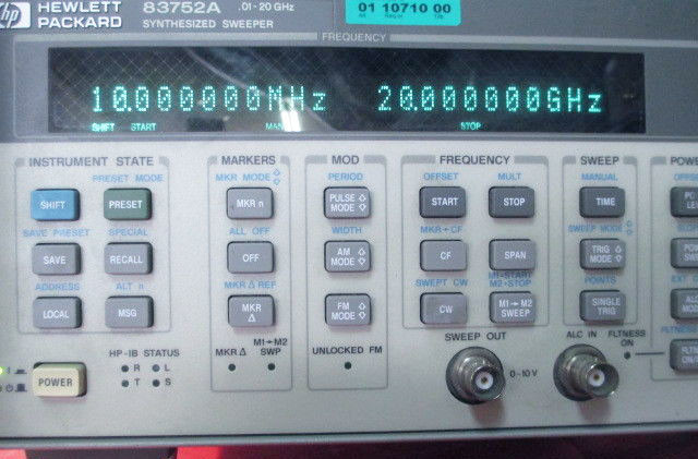 Keysight Agilent 83752A Synthesized Sweeper Multipurpose Used Instruments