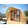 Buy cheap Waterproof Shell Shape Outdoor Glamping Tent / Geodesic Dome Tent from wholesalers