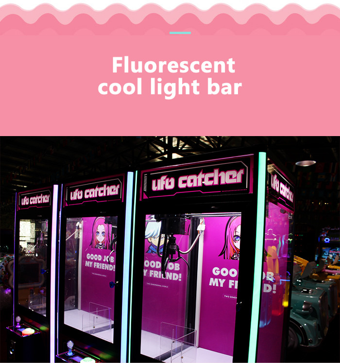 Mini Plush Toy UFO Catcher Claw Crane Machine For Amusement Park