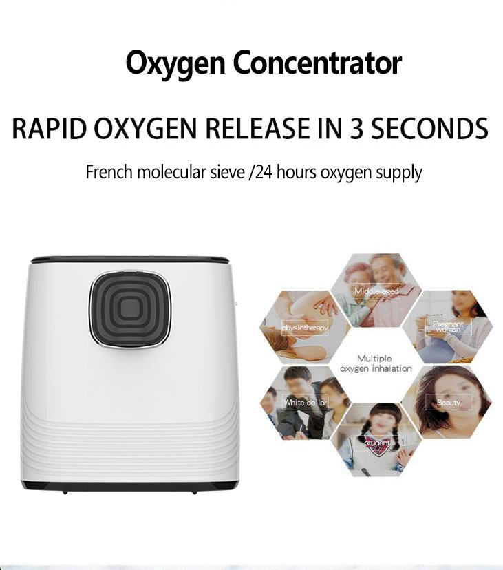 CE ISO 5l Medical Hospital Low Noise Light Weight Oxgen Generator Concentrator