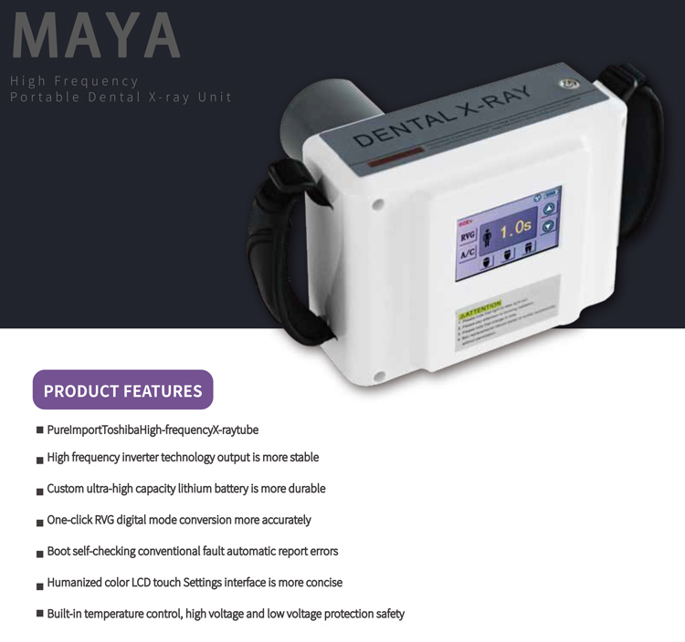 Dental Radiology Digital X Ray Equipment Maquina Equipo De Rayos X Portatil
