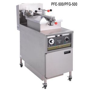 Buy cheap Mechanical Panel 304 SUS Gas Heating Chicken Pressure Fryer With Oil Filtration from wholesalers