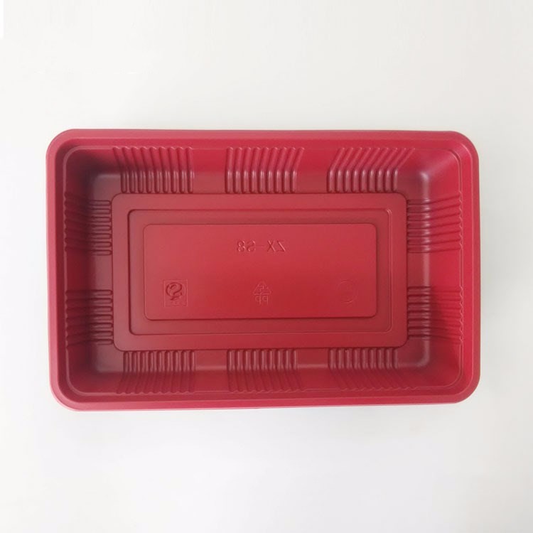 PS Plastic fruit tray salad plate making machine price for food