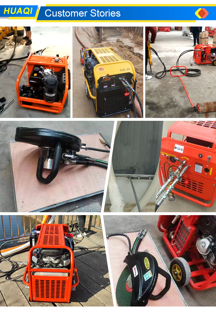 22L Fuel Tank Capacity High Pressure Hydraulic Power Unit Station for Pressing Machine