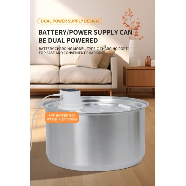 11L Automatic Smart Water Dispenser Water Fountain 1290g Food