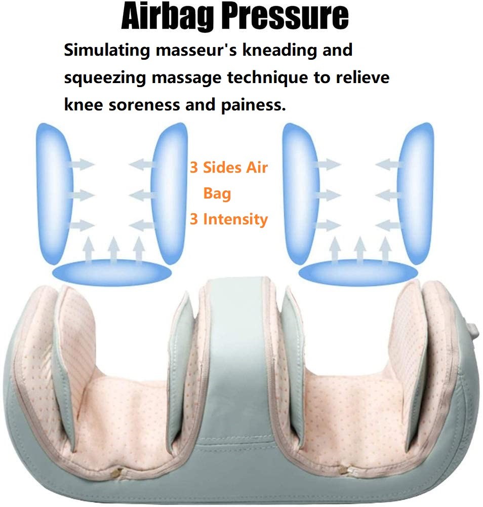 Air Compression 2200mAh Knee Joint Massager Knee Massager For Arthritis