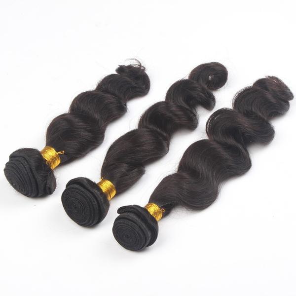 Thick Buttom 7a Virgin Hair 3 Bundles Real Human Brazilian Loose Wave Hair