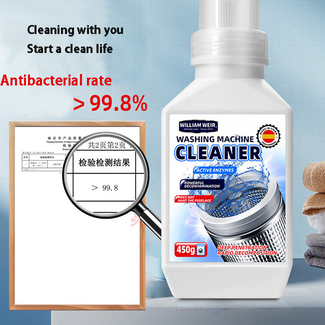 Descaler Antibacterial Fully Automatic Washing Machine Cleaning Powder Decontamination And Cleaning Artifact