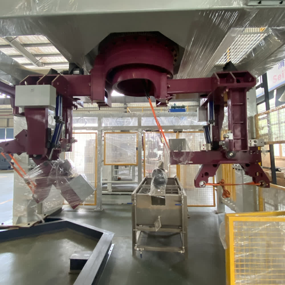 High Speed Low Pressure Die Casting Machine For Brass Casting Brass Mould